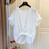 Shirt for Women Sleeveless Khaki Pullover Blouse for Summer Woman Elegant Top O-neck Fashion Shirts and Blouses Summer-Outfit