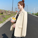 And Autumn Small Suit Jacket Woman 2025 New Fashion Long-Term Small Korean Version Of The Korean Suit