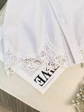 European Heavy Industry Sweaters Are Popular, White Hollowed-Out Long-Sleeved Shirts Are Popular, And 2024 New Women's Wear In Early Spring.-Outfit