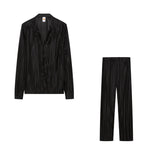 Women's Clothing Hot Burst Sexy Pressure Folds Loose Leisure Multi-Color