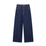 2025 New Women's Belt Denim Jacket + Straight Trousers