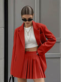 Fashion Casual Suit 100 Folded Skirt Dress Suit Women's