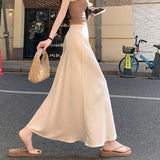 Fishtail Skirt Half-Dress Girl Summer Slimmed-Up Dress With A Long
