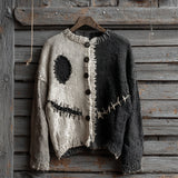 New 3D Printed Women's Cardigan Knitted Jacket Spring Autumn Shirt