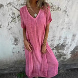 New Fashion Cotton Tample V Collar Semi-Formal
