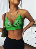 Toloer Sling Type Backless Black Solid Fit Small Vest