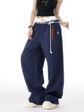 Toloer Jazz Dance Hip Hop Sports Pants Female Autumn And Winter Straight Loose Hip-Hop Lovers Wide Leg