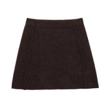 Homemade New Women's Knitted Coat Side Suture High Waisted Slid