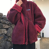 Teddy Fur Coat Women Fleece Jackets Winter Jacket Faux Lambs Fur Kawaii Coat Korean Students Original Ukraine Parkas Plus