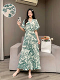 French Temperament, High Sensibility, Long Skirt, Sweet, Fragrant Wind, Aging Design, Thin Pink Dress-Outfit