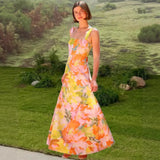 Years Of Summer New Holiday Wind Sling Dress Dress Dress