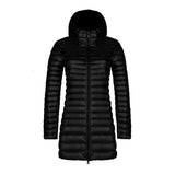2022 Long Duck Down Parka Warm Feather Jacket For Women Winter Large Size Down Coats Ultra Light Quilted Hooded Coats