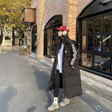 Medium Long Down Cotton-Padded Clothes Women Winter New Knee Students Loose Large Size Plus Thick Cotton-Padded Jacket Coat Bread Clothes-Outfit