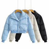 Casual Short padded Jacket-Outfit