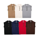 Women's Clothing 2025 Spring New Street Fashion Personality Set Knitted Vest