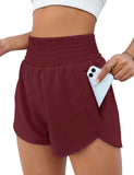 Women's Sports Shorts Quick-Dry Loose Leisure High-Waist Side Zipper Fitness Yoga Three-Point Shorts-Outfit