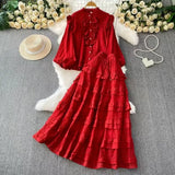 New French Wearing Women's Clothing Printing With Chest Pads With Chest Slings + High Waist Slim Half Skirt Two