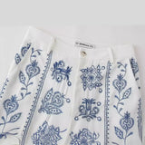 New Embroidery Fashion Baggy Trousers Wide-Legged Pants 2731240-Outfit