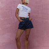 Cowgirl Summer Spice Girls Casual Straight Caughts Tethered Jeans