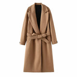Homemade New Women's Classic Fashion With Belt And