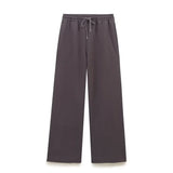Homemade New Women's Double-Sided T-Fur T-Wear Trousers Open Fork Double-Sided Trousers