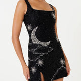 Women's New Slingless U-Necked Hot Diamond Shiny