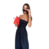 New Fashion Women's Sexy Body-Wearing Trousers Long Jumpsuit