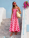 Toloer Summer Resort French Condole Print Long