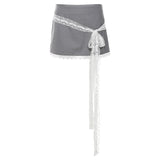 Toloer New Summer Sexy Hot Girl Personality Niche Street Show Slim Slim Short Skirt-Outfit