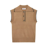 Women's Clothing 2025 Spring New Street Fashion Personality Set Knitted Vest