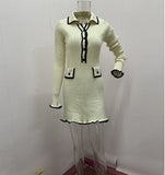 Women's Dresses In Autumn 2025 Elegant Knitted