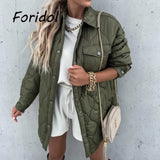 Winter Jacket Women Quilted Coats Cotton Jacket Parkas Female Casual Loose Outwear Korean Cotton-Padded Winter Coat