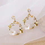 Bee Earrings-Outfit