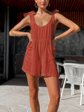 Summer Solid Color Sleeveless Casual