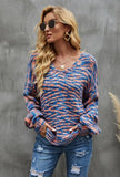 Fall Fashion Yarn-Dyed Long Sleeve