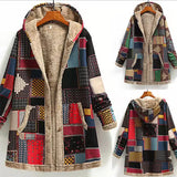 Commute Cotton Double-sided Loose Winter Red