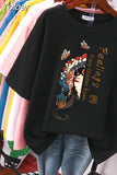 100% Cotton Oversize T Shirt Short Sleeve Women's Top 2023 Summer Couple Loose 6XL Oversized T Shirts Chinese