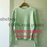 Short knitted Sweater Women 2022 New Pullover Autumn Winter loose Outer Wear Student Base Thick Lazy female Top