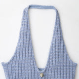 Homemade New Women's Classic Elastic Neck Dress