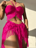 2022 New Cassin Braging Slings Three-Piece Swimsuit