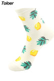 Funny Socks Women &men New 2023 Cute Autumn Winter New Year Santa Claus Christmas Fruit Animal Fish Happy Socks