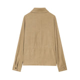 Women's 2025 New Fashion Casual Casual Pocket Pants Jacket