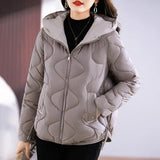 Winter Wear Korean Version Of Short Down Cotton Clothes Thick Women's Padded Clothes Loose Warm Fashion Hot Style Cotton-Padded Jacket Girls Coat-Outfit