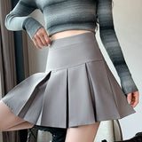 Skirt Women's Large Size 100-Fold Skirt 2025 New High-Rise Slim Small Man Anti-Walking Spring, Autumn And Winter A Short