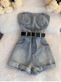 Fit Panty Women's New High-Rise Thin Leg Shorts Small Casual Jumpsuit Hottie