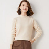 and Winter Pure Cashmere Turtleneck Sweater Women Casual Soft Elegant Sweater Knitted Pullover New Top Pull Femme