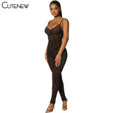 Y2K Leopard Print Skinny Casual Strap Jumpsuits Women Fashion Sexy Sleeveless Backless Slim Stretch Lady Party Clubwear-Outfit