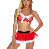 Underwear Pajamas Two Sets Of Simulated Silk Charm Slings Shorts Fascination Sex Emotional Fun Home