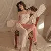Tiffin Lingerie Autumn New Sexy Mesh Yarn Perspective Lace Hot Pure Teasing Slings Aja Syringe