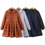Women's Butterfly Buttonds Textured Coat